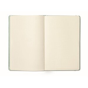A5 notebook 96 plain sheets, mint green