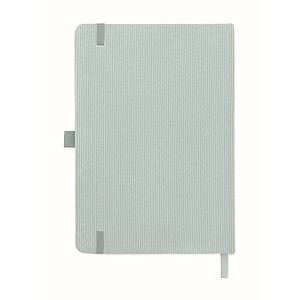 A5 notebook hard RPET cover, baby blue
