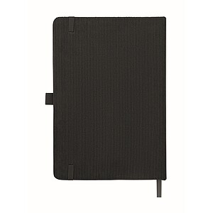 A5 notebook hard RPET cover, black