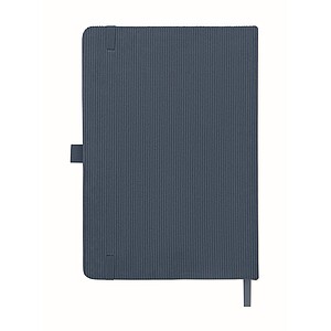 A5 notebook hard RPET cover, blue