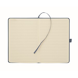 A5 notebook hard RPET cover, blue