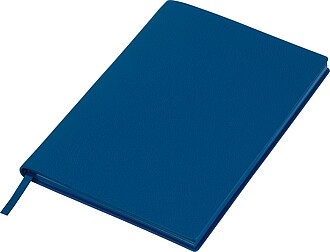 A5 notebook made of soft PU, navy heather