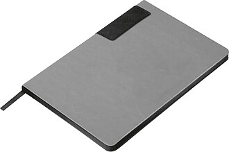 A5 notebook with colored edges, black