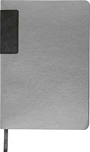 A5 notebook with colored edges, black