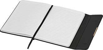 A5 notebook with magnetic closure, black