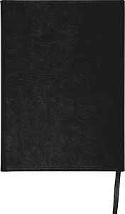 A5 notebook with magnetic closure, black