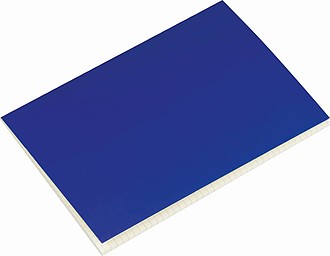 A5 notebook with plaid sheets