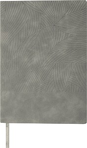 A5 notebook with PU cover, grey