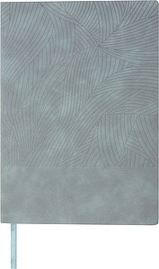 A5 notebook with PU cover, light blue