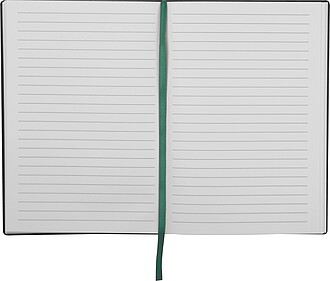 A5 notebook with PU cover, olive