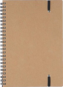 A5 Notebook with Ruler and sticky notes