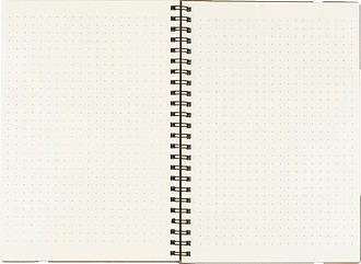 A5 Notebook with Ruler and sticky notes