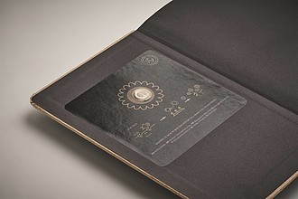 A5 recycled page notebook