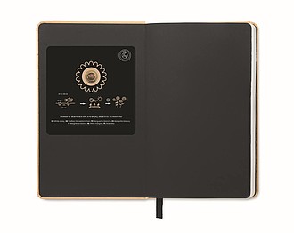 A5 recycled page notebook