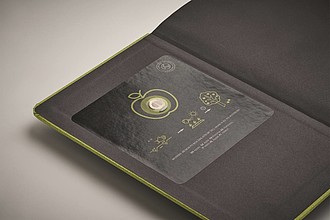 A5 recycled page notebook