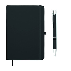 A5 recycled PU notebook set
