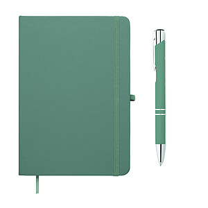 A5 recycled PU notebook set