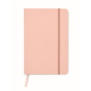A5 RPET notebook 80 lined, baby pink