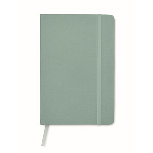 A5 RPET notebook 80 lined, petrol