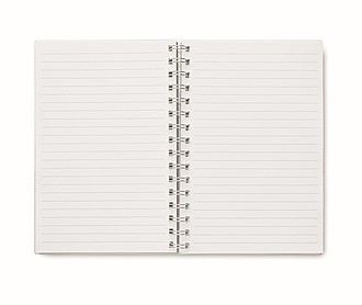 A5 RPET notebook recycled lined