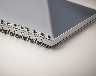 A5 RPET notebook recycled lined