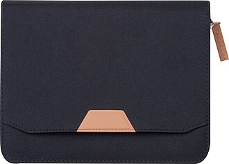 A5 RPET writing folder, black