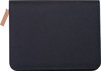 A5 RPET writing folder, black