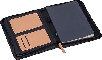 A5 RPET writing folder, black