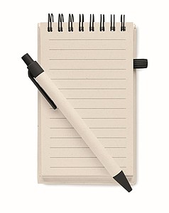 A6 milk carton notebook set