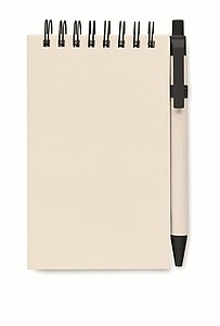 A6 milk carton notebook set
