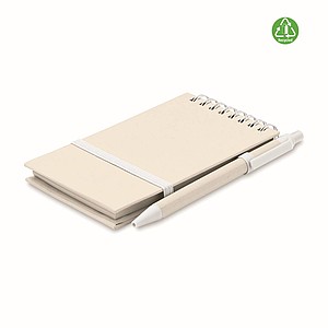 A6 milk carton notebook set