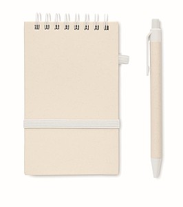 A6 milk carton notebook set