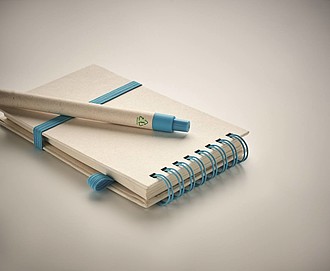 A6 milk carton notebook set