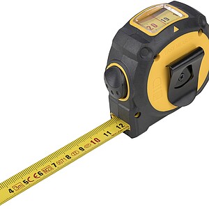 ABS and TPR tape measure Rina, yellow
