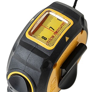 ABS and TPR tape measure Rina, yellow