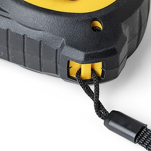 ABS and TPR tape measure Rina, yellow
