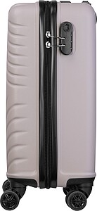 ABS cabin bag with matte finish, beige