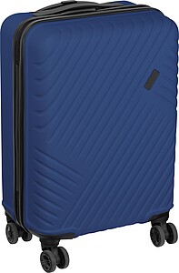 ABS cabin bag with matte finish, navy heather