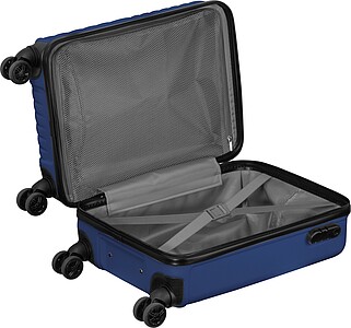 ABS cabin bag with matte finish, navy heather