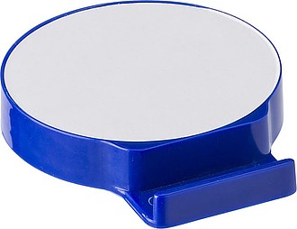 ABS magnet pen holder and mobile phone holder, including ballpen. Blue ink. Packaged in gift box.