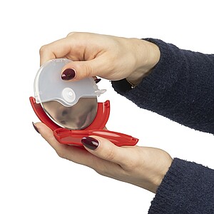 ABS pizza cutter Maurice, red