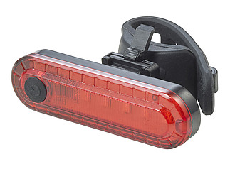 ABS rechargeable bicycle light