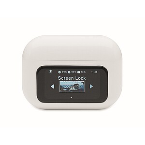 ABS TWS earbuds, white