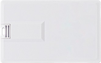 ABS USB drive 2.0 (32GB) in credit card shape.