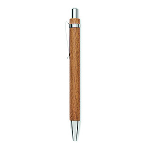 Acacia wood ball pen
