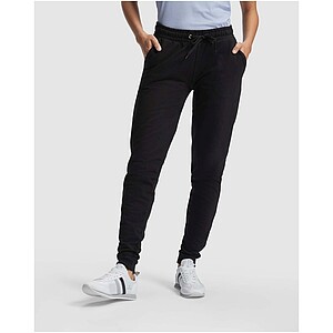 Adelpho womens trousers, solid black