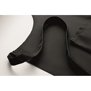 Adjustable kitchen apron, black