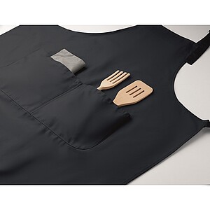 Adjustable kitchen apron, blue