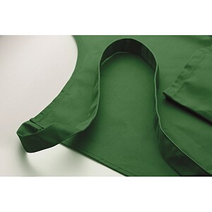 Adjustable kitchen apron, dark green