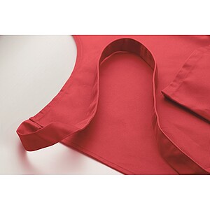Adjustable kitchen apron, red